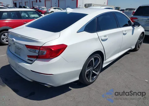 2019 Honda Accord Sport из США, поврежденный, VIN 1HGCV1F38KA107057